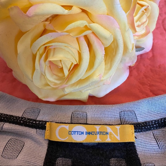 🤍COTTON INNOVATION🖤 High Low Checkered-like Top - Picture 8 of 8